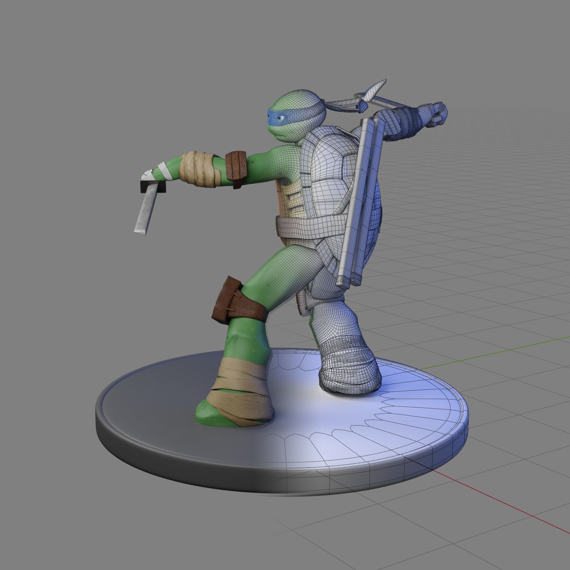 Teenage Mutant Ninja Turtles 3D model_4