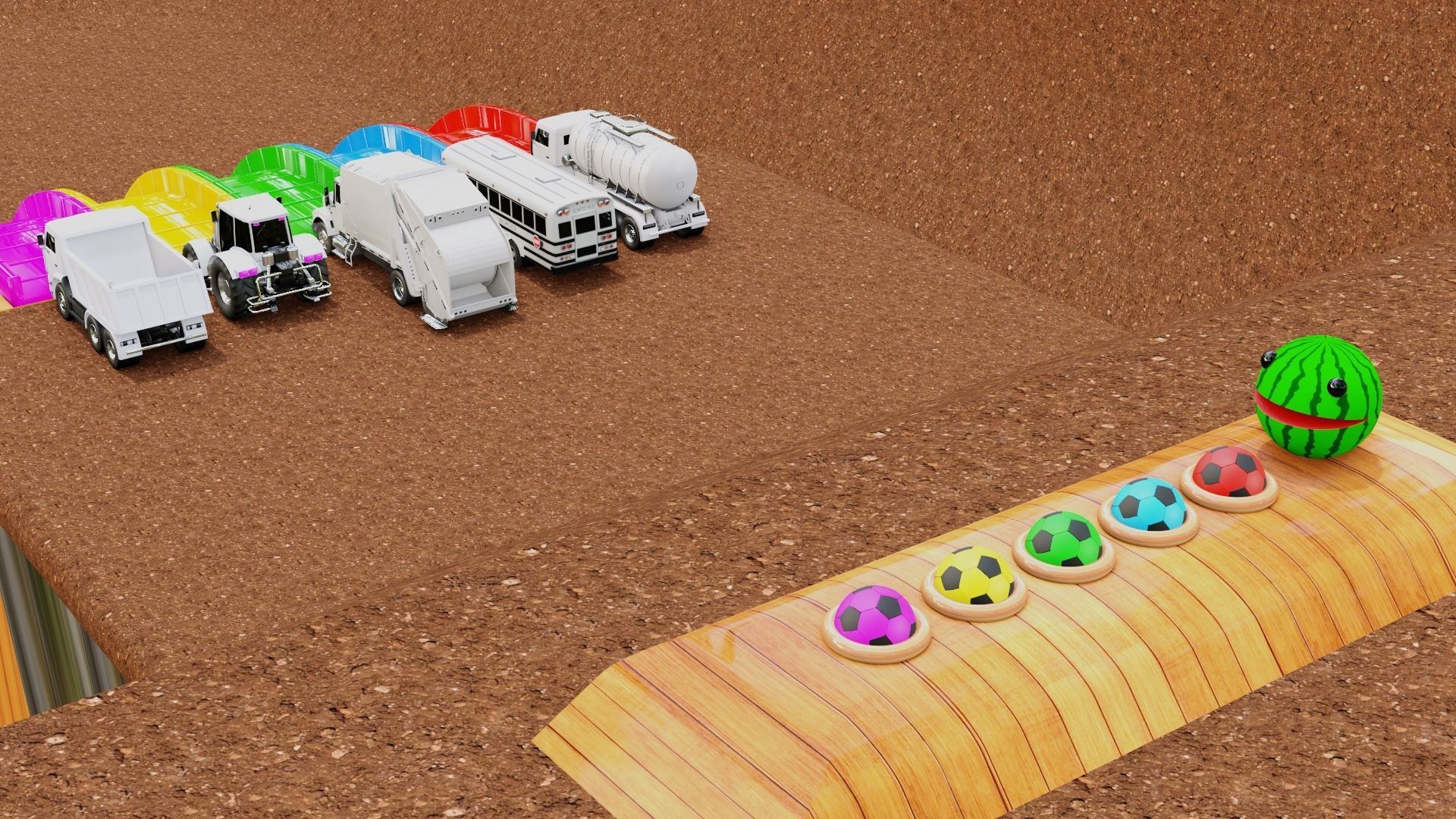 Vehicle Dibbing on the Color pool 3D model_3