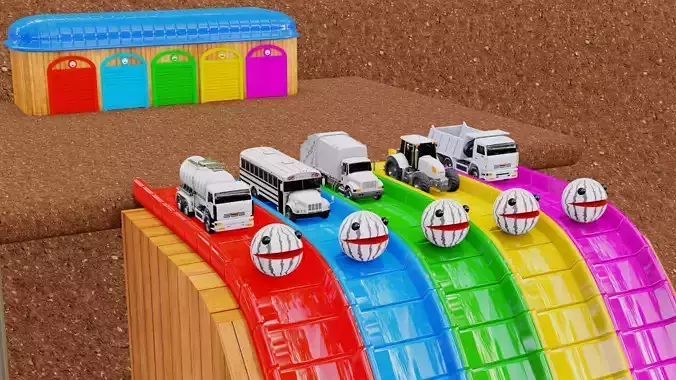 Vehicles Hate Pacman 3D model