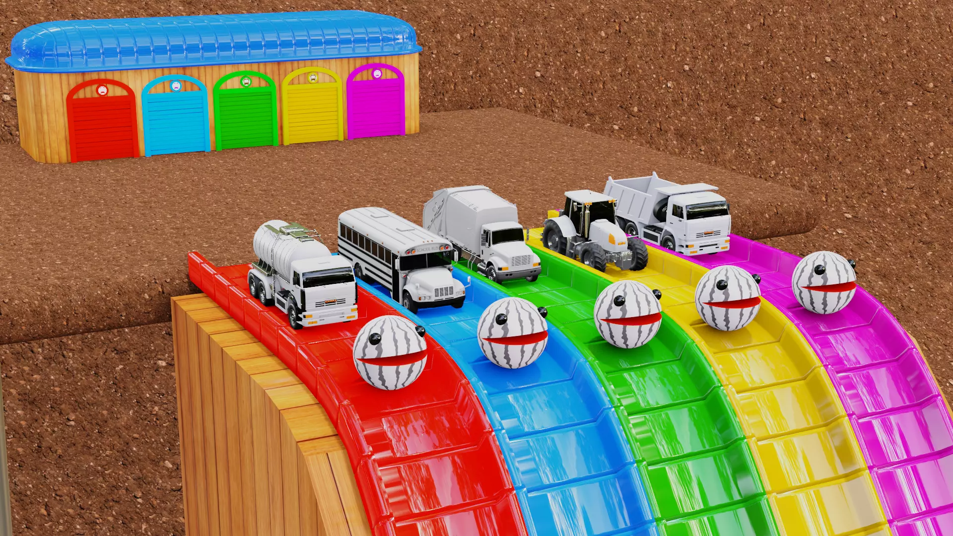 Vehicles Hate Pacman 3D model_0