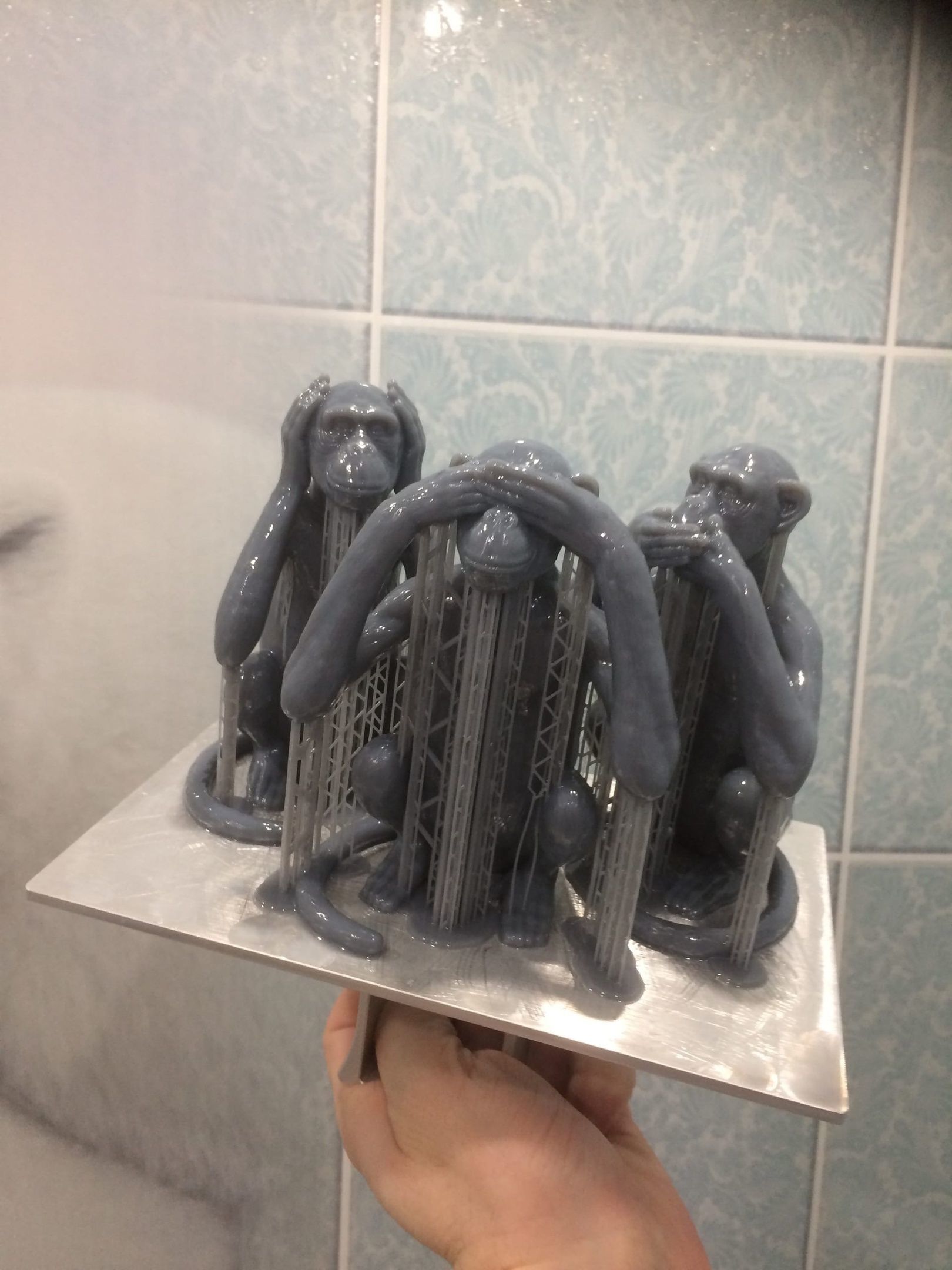 Cant see  dont hear dont talk  STL 3D printing 3D print model_3