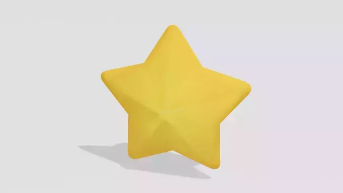 Star Simple - Hand Painted