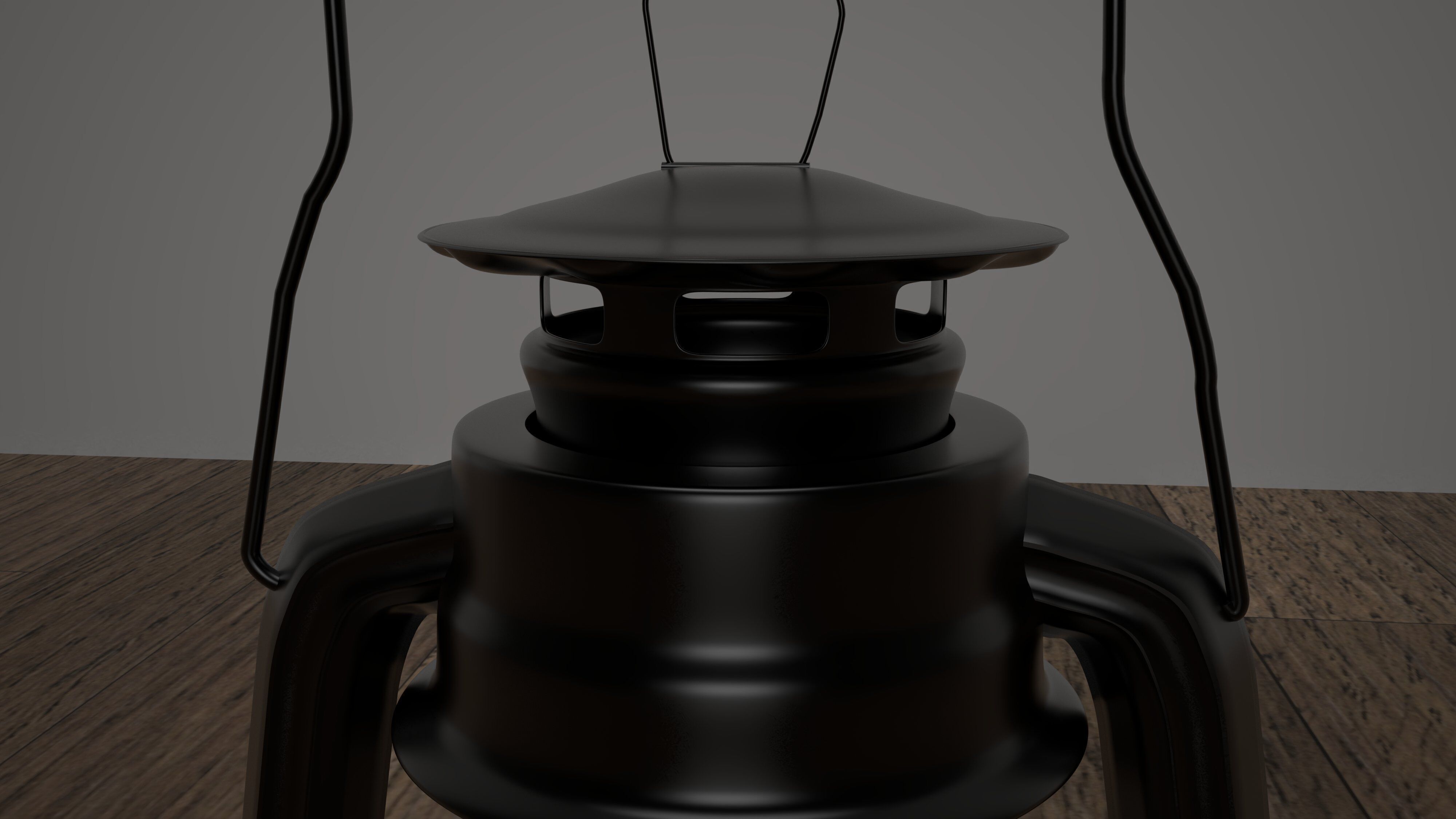 LANTERN Low-poly 3D model_3