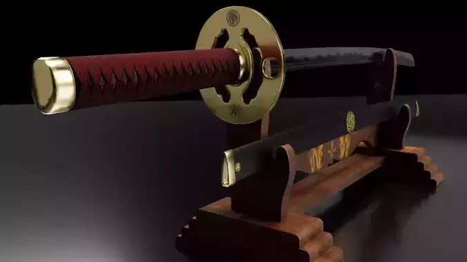 Katana Japanese Sword V2