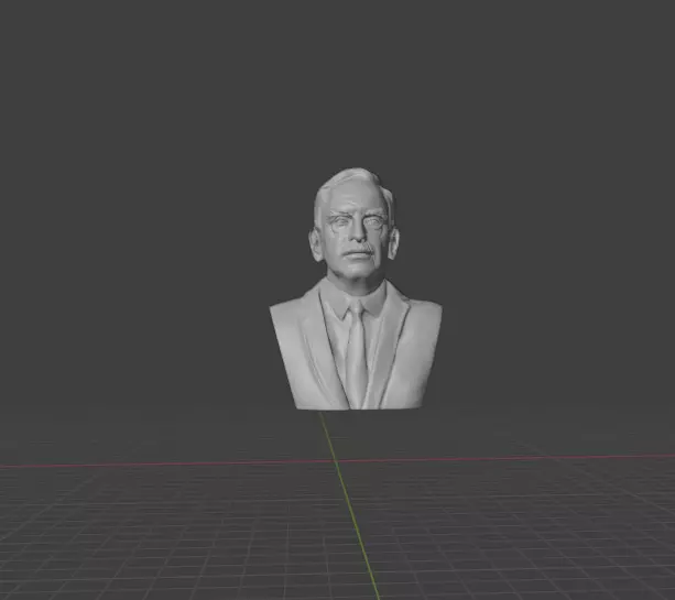 Otto Hahn 3D print model_0