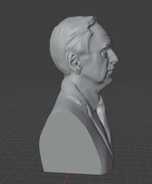 Otto Hahn 3D print model_15