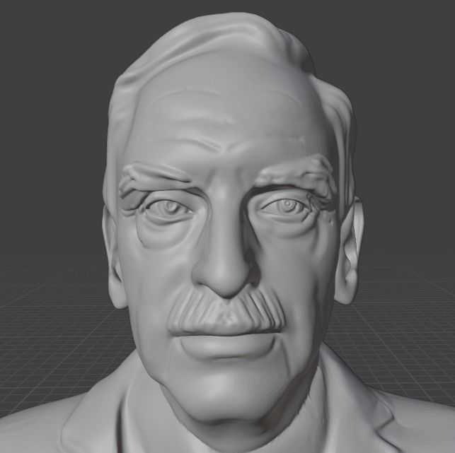 Otto Hahn 3D print model_1