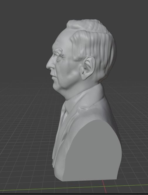 Otto Hahn 3D print model_19