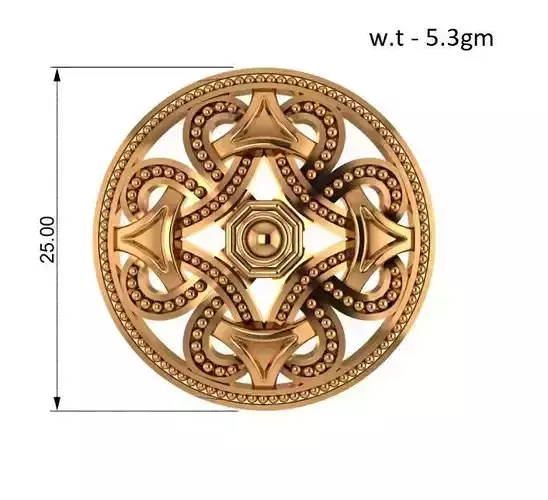 Star Mandala Pendant