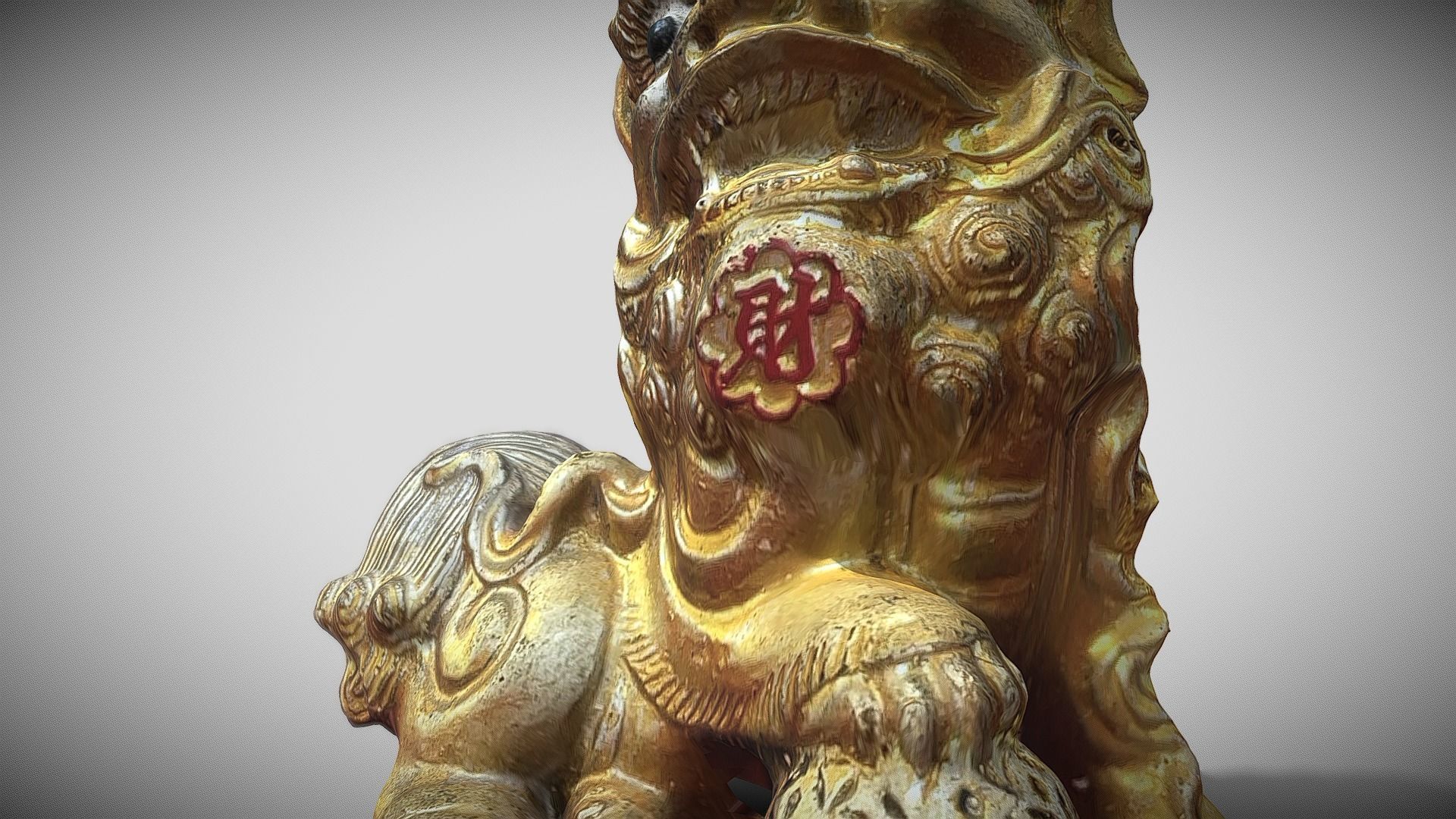 Feng Shui Pixiu 5 3D print model_11