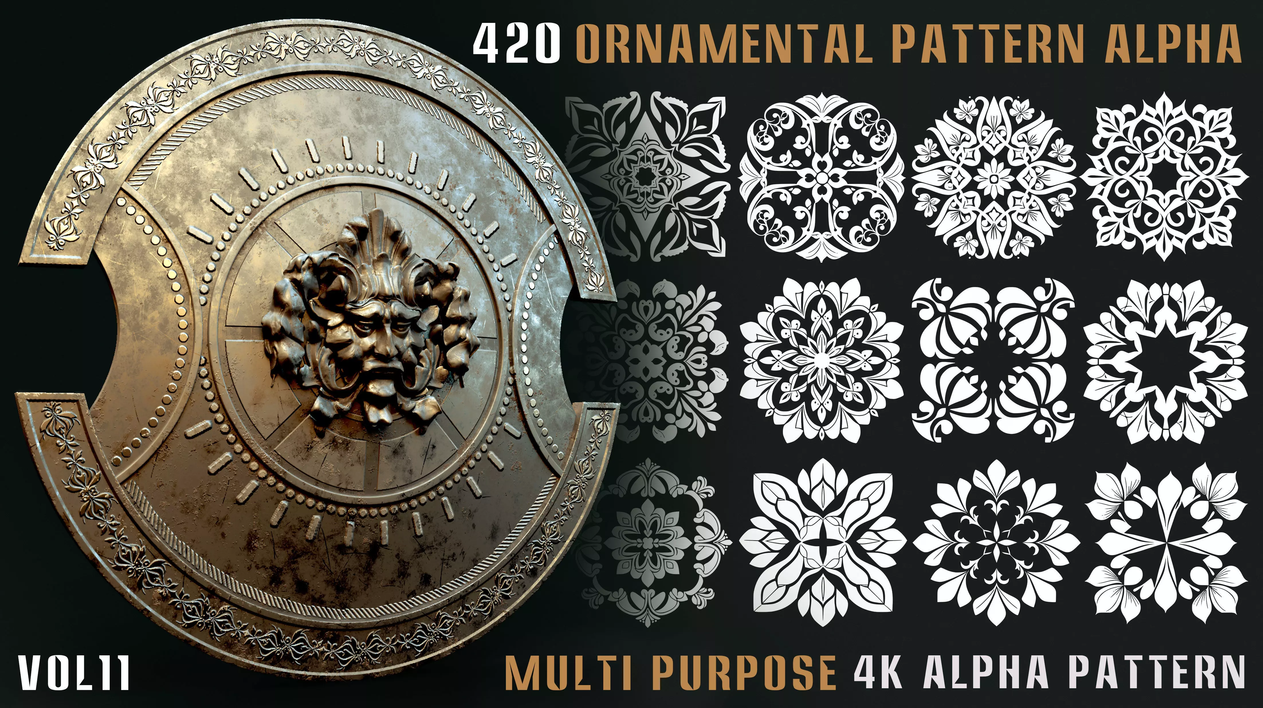 420 Ornamental Alpha Pattern-Vol11 Texture_0