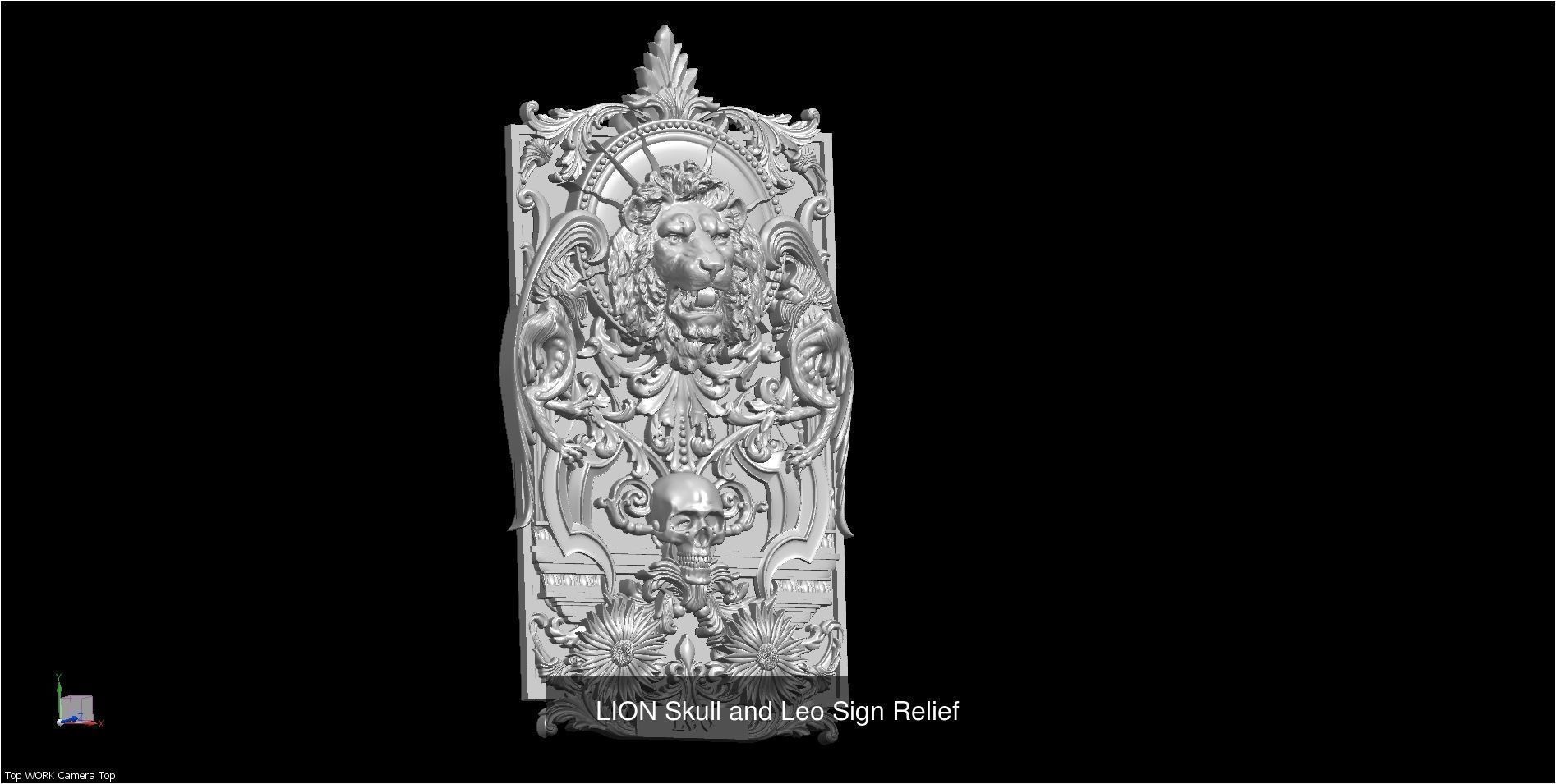RELIEF DECOR AS A COLLECTIVE 3D Model Collection_1