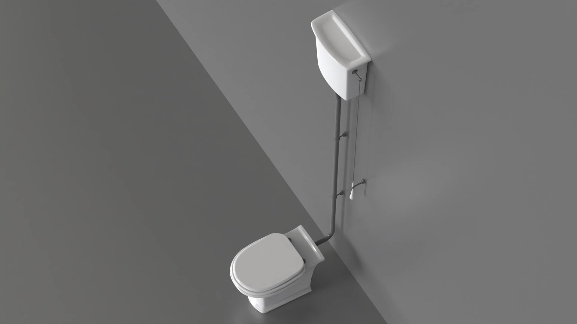 WC23 Toilet 3D model_4