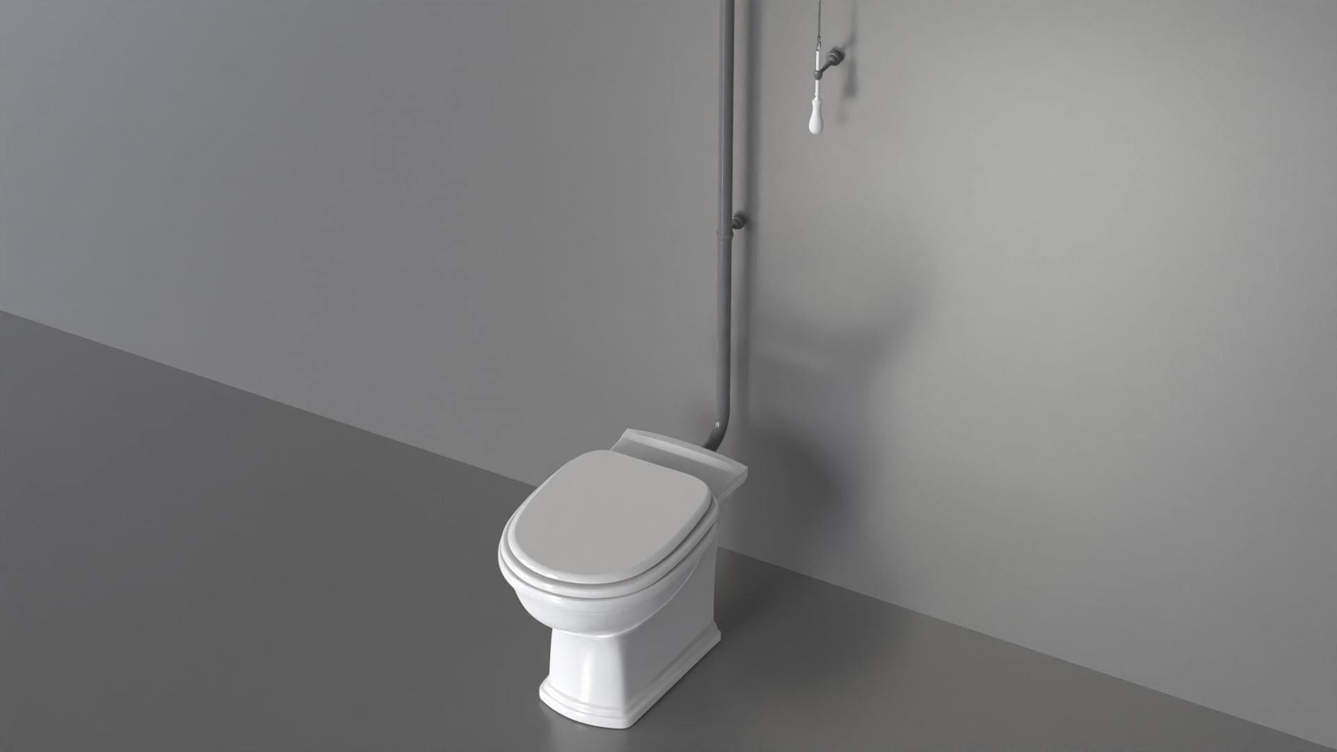 WC23 Toilet 3D model_8