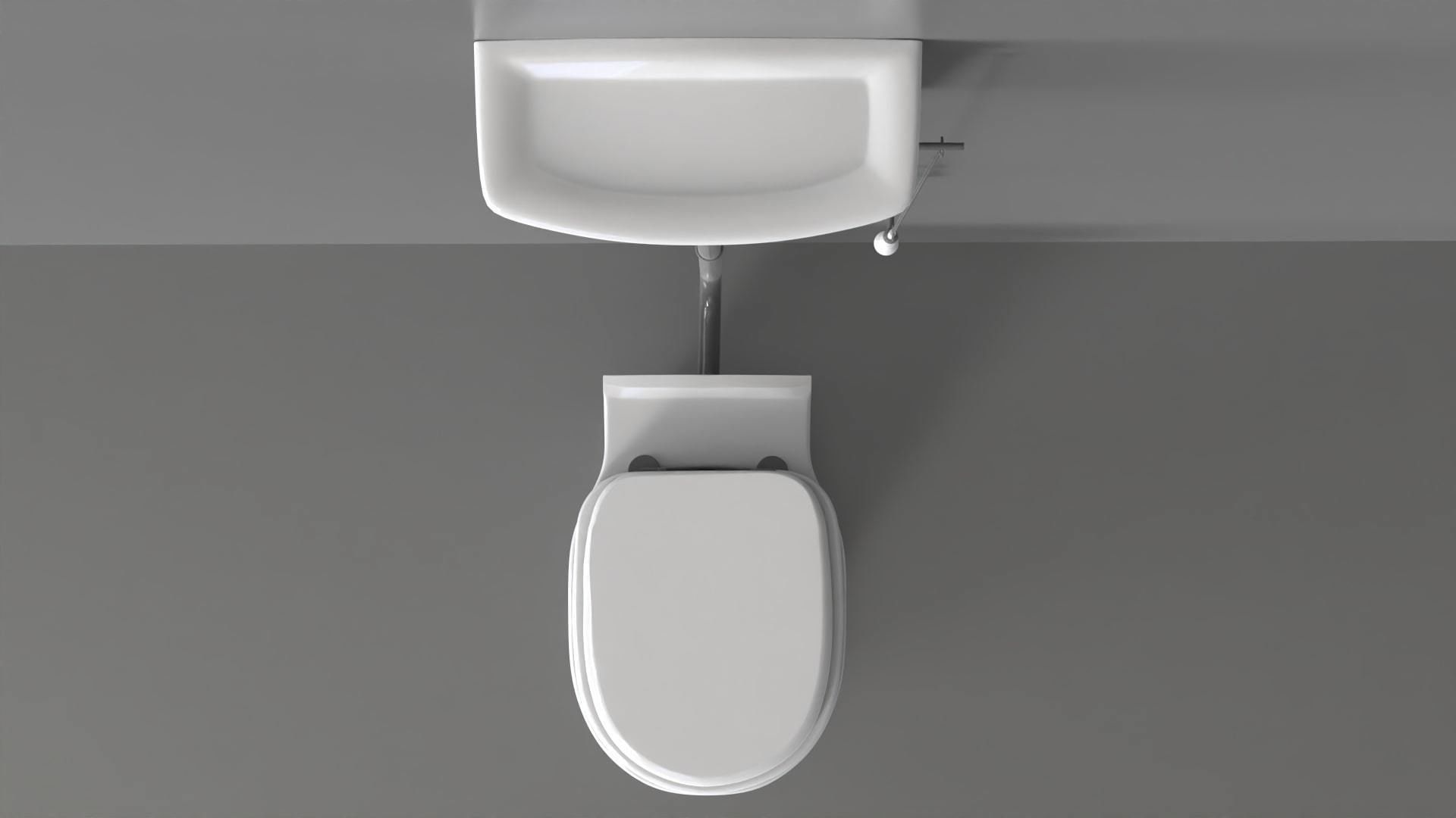 WC23 Toilet 3D model_3