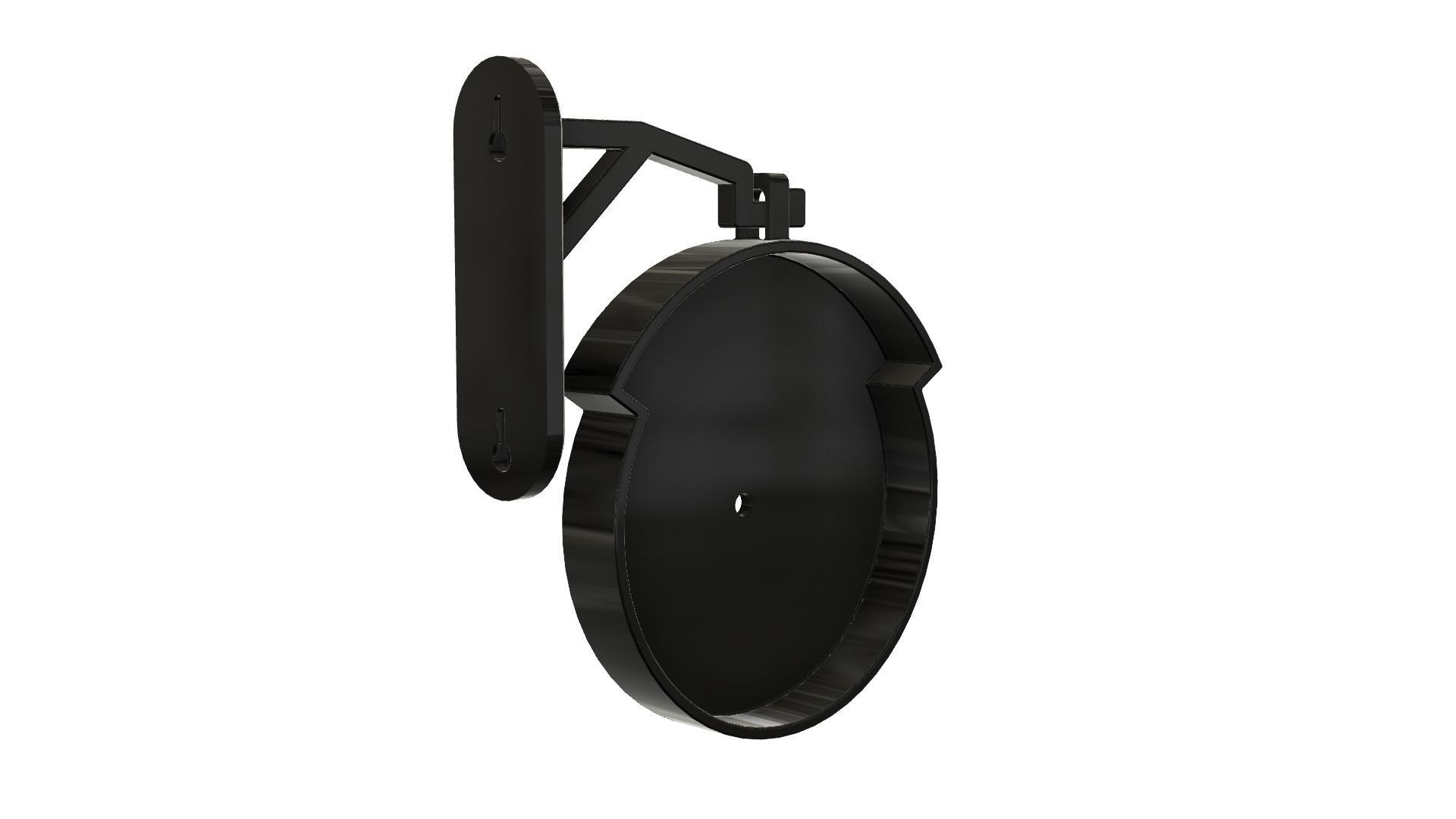 Harry Potter Wall Clock Platform 3D print model_1