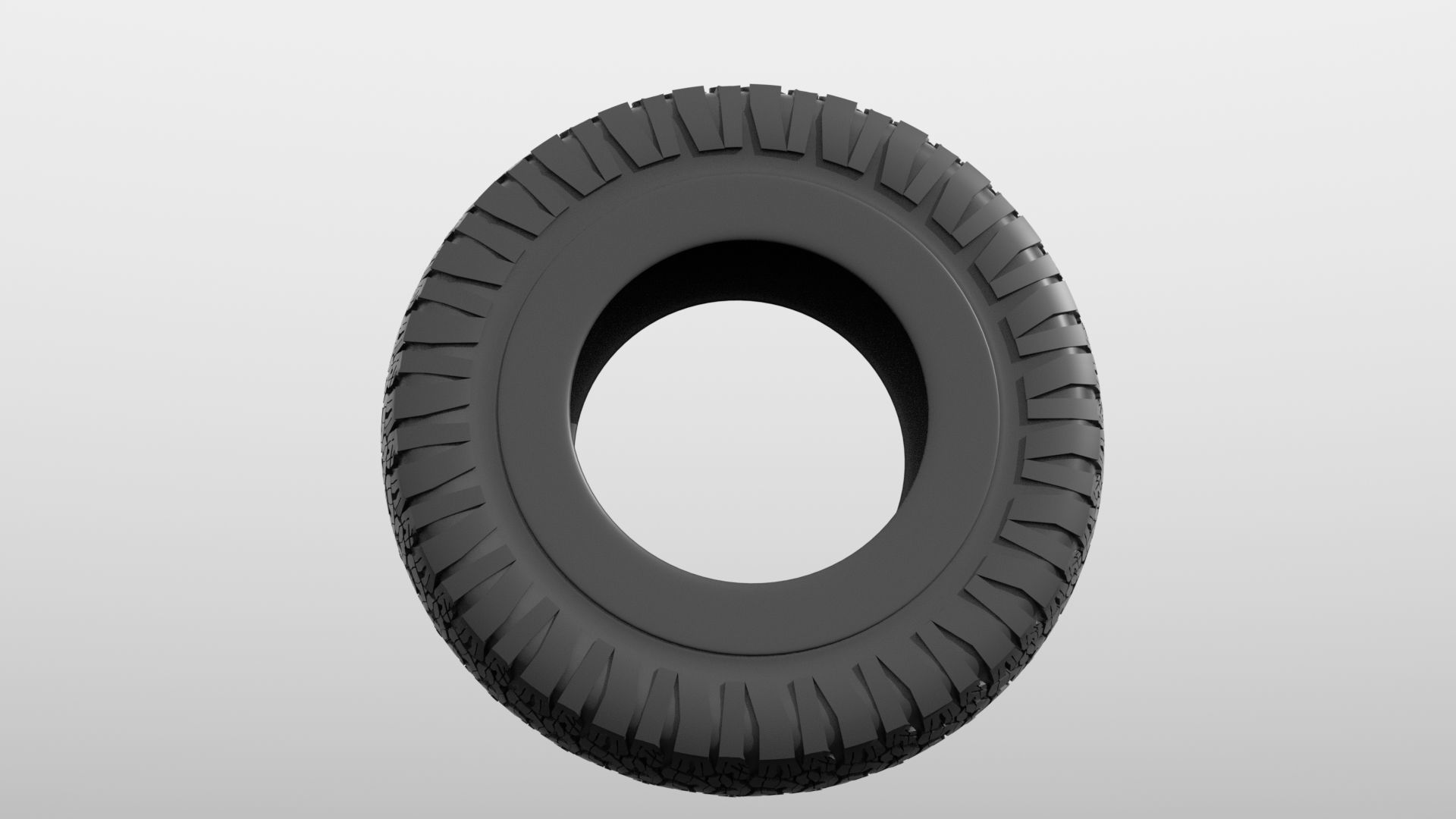 BF Goodrich AT KO2 Offroad Tire 3D Model 3D model in Modo 3D model_3