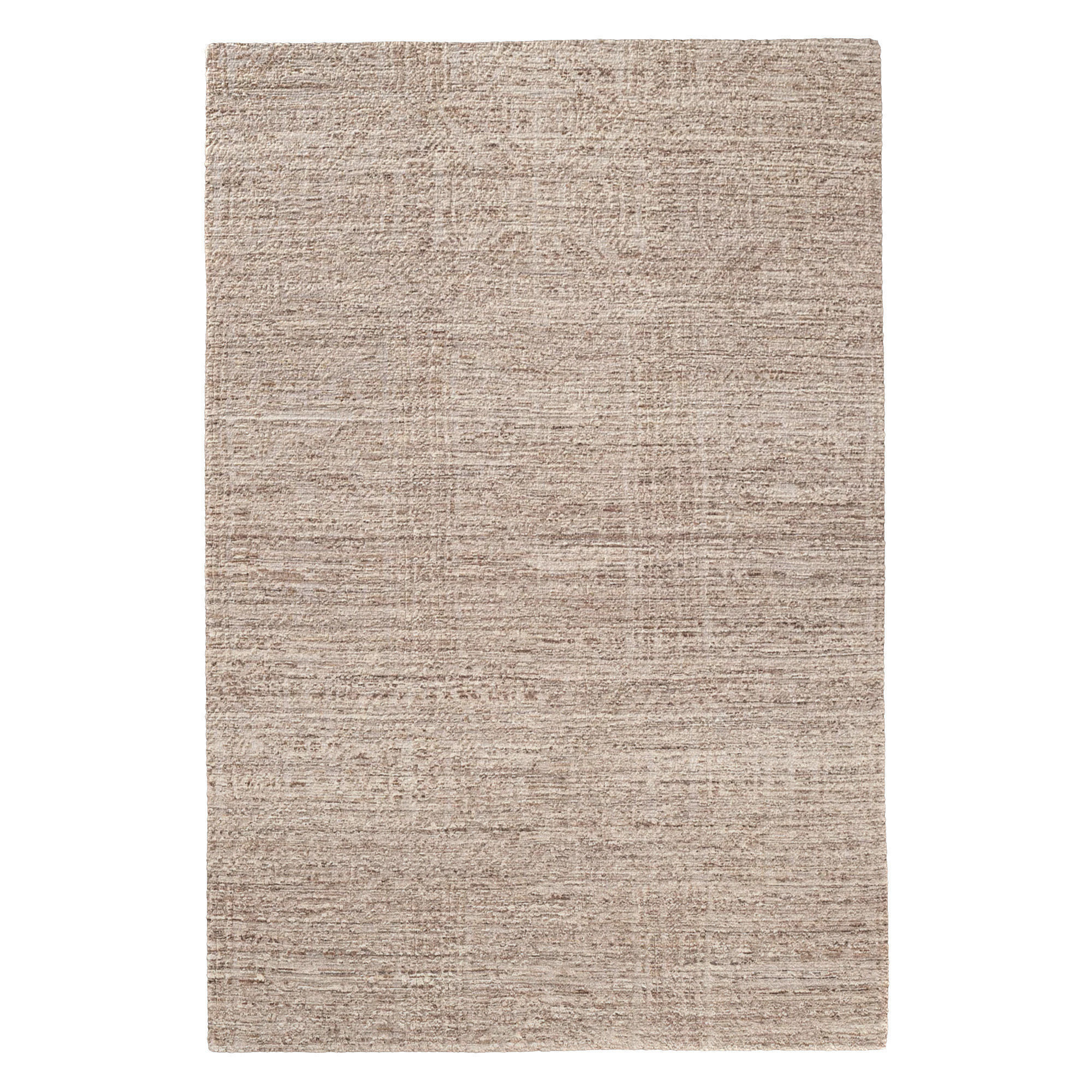 TALAL WOOL RUG brown 3D model_3
