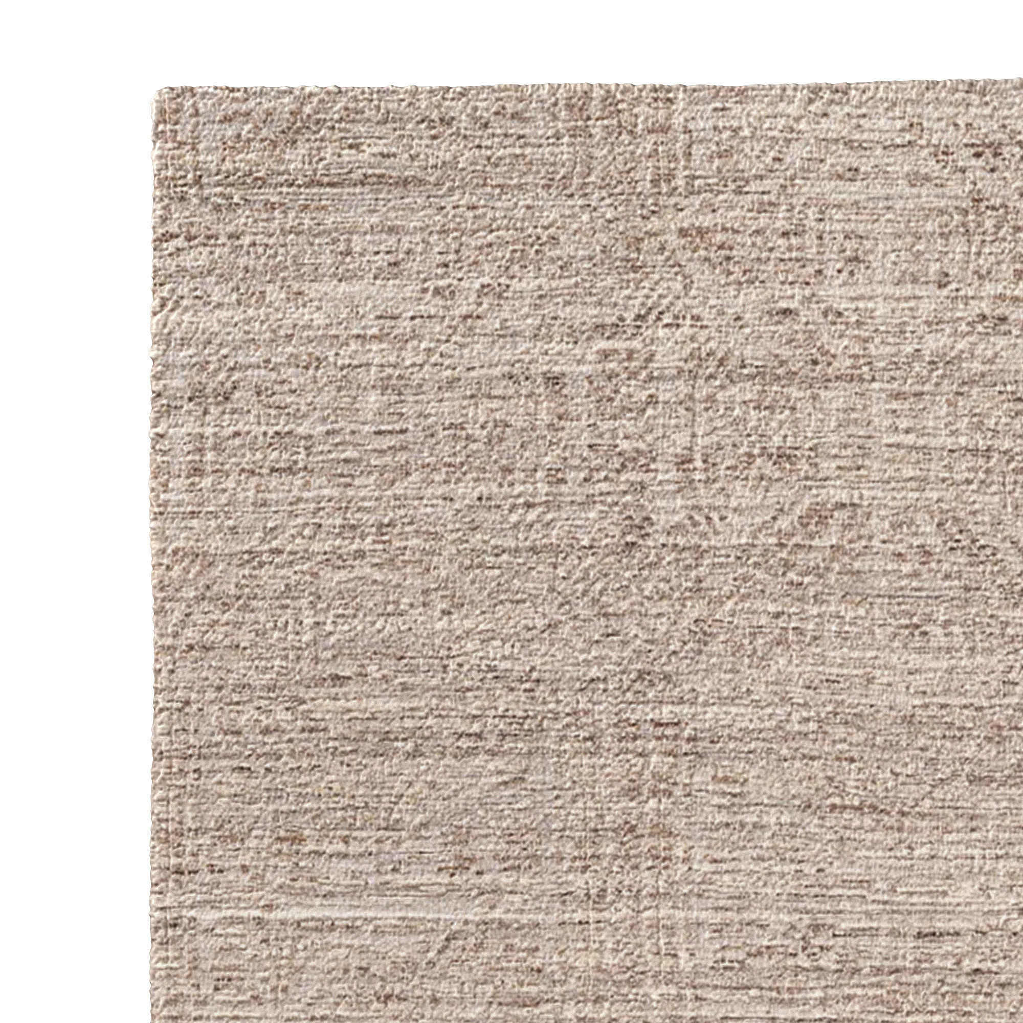 TALAL WOOL RUG brown 3D model_4
