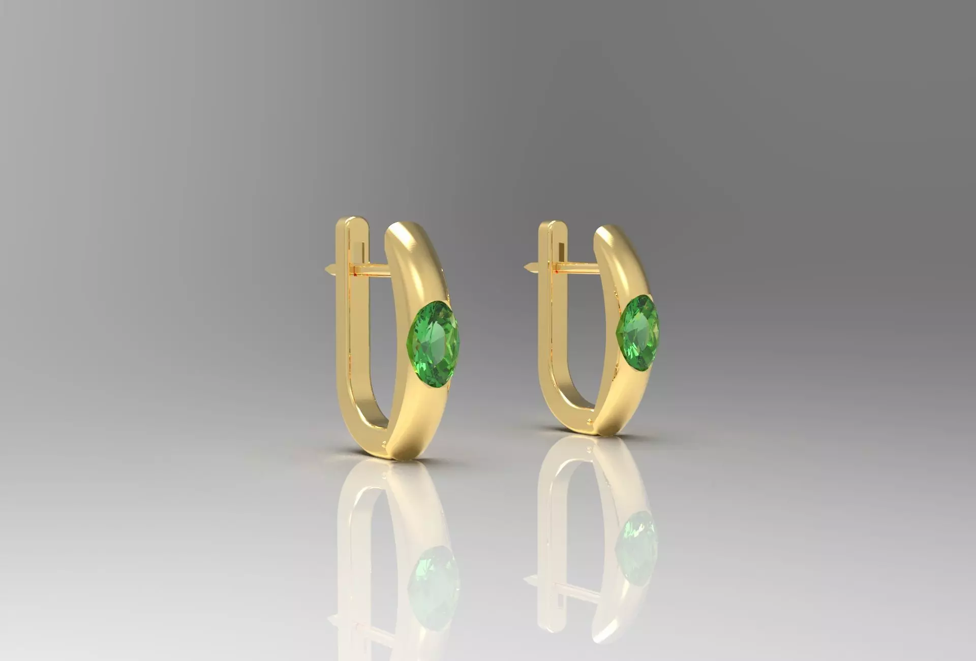 CITRUS EARRINGS 3D print model