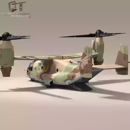 V-22 Osprey IAF 3D model