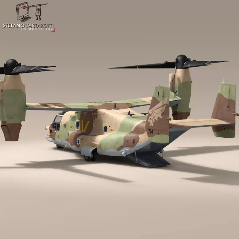 V-22 Osprey IAF 3D model