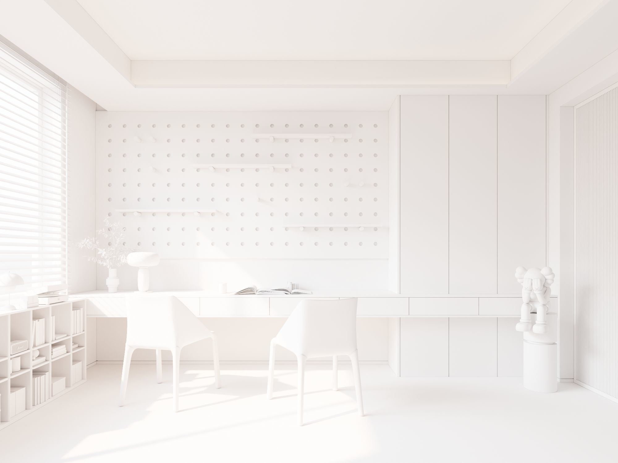 3D model of interior study 3D model_6