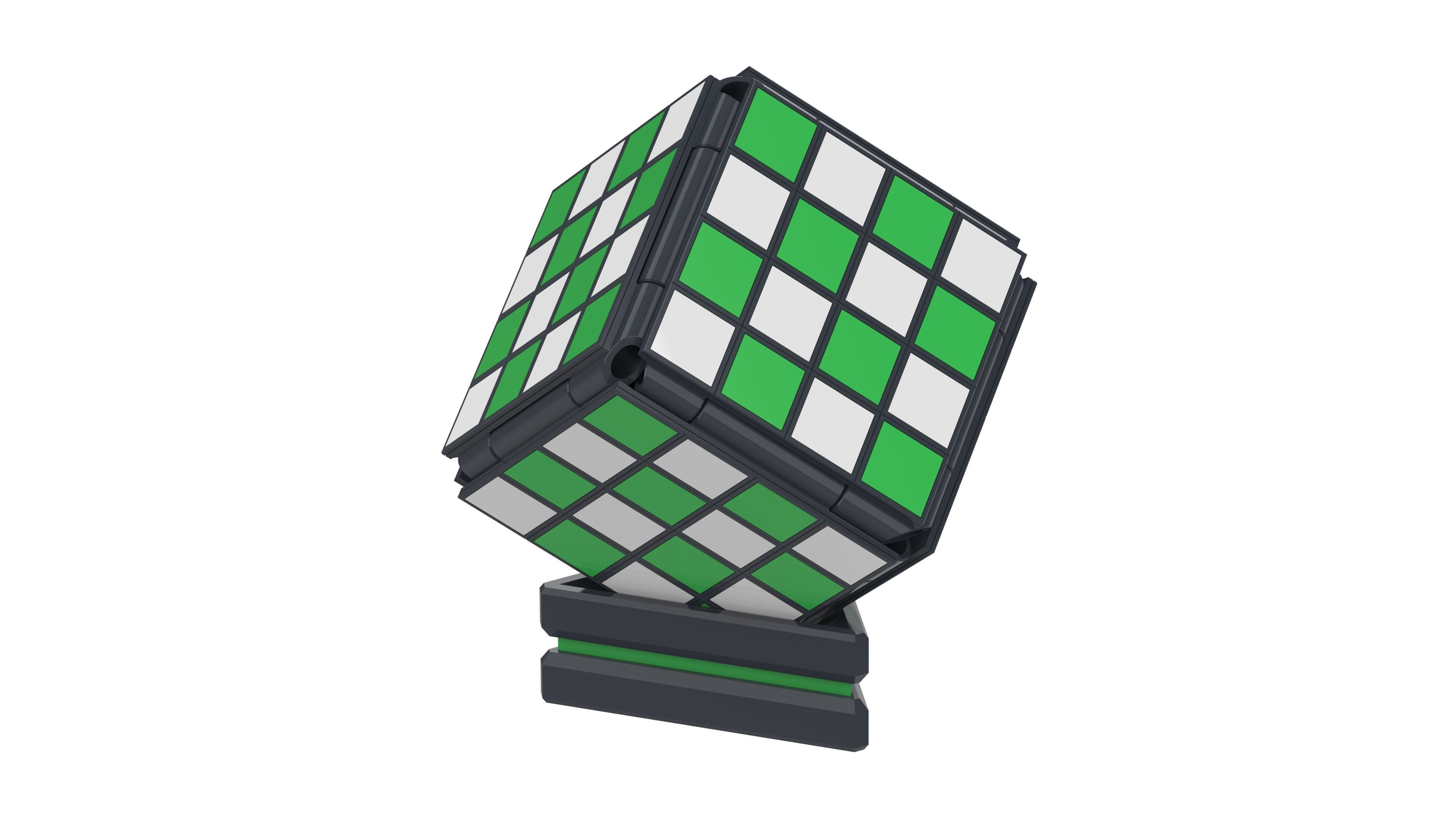 Cube Chess Board - Printable 3d model - STL files - Type 1 3D model 3D ...