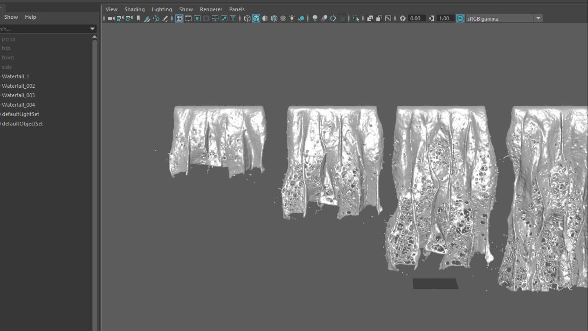 Waterfall Animation and 3D model 3D model_10