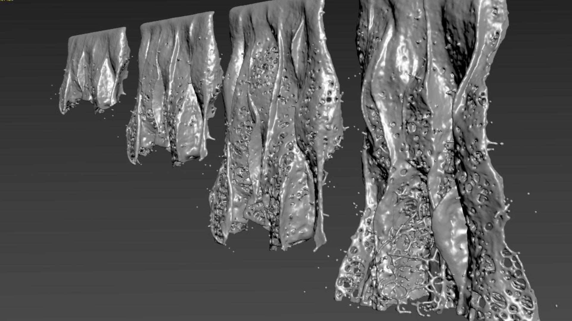 Waterfall Animation and 3D model 3D model_5