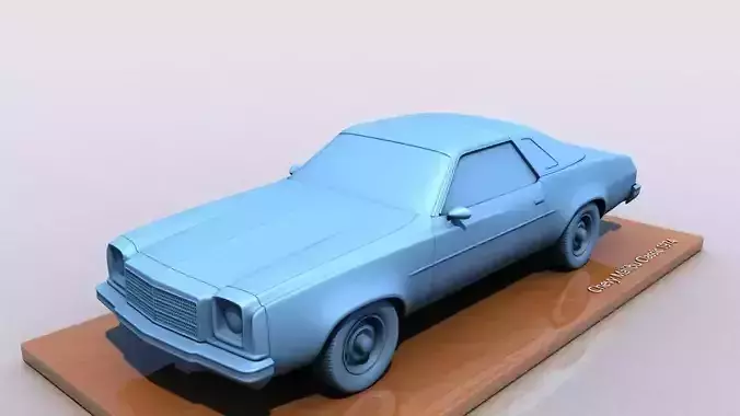 Chevy Malibu Classic 1974 3D print model