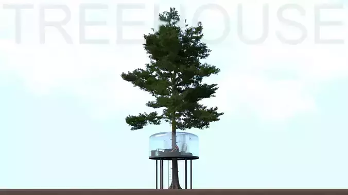 Treehouse 3D model