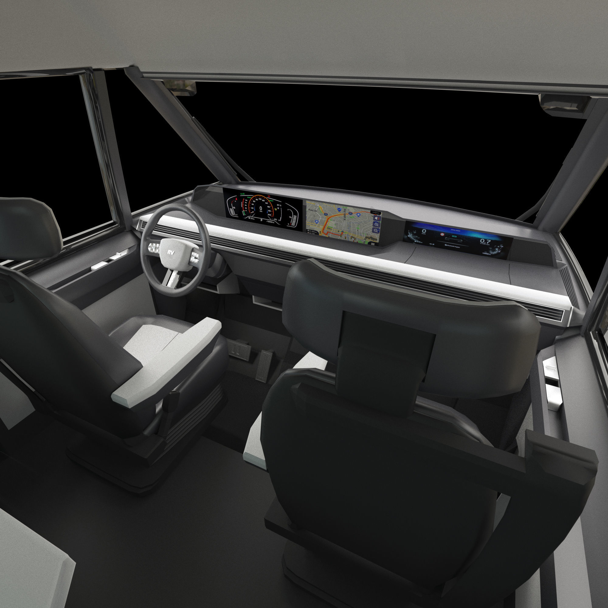 Motorhome Prototype EV 3D model_27