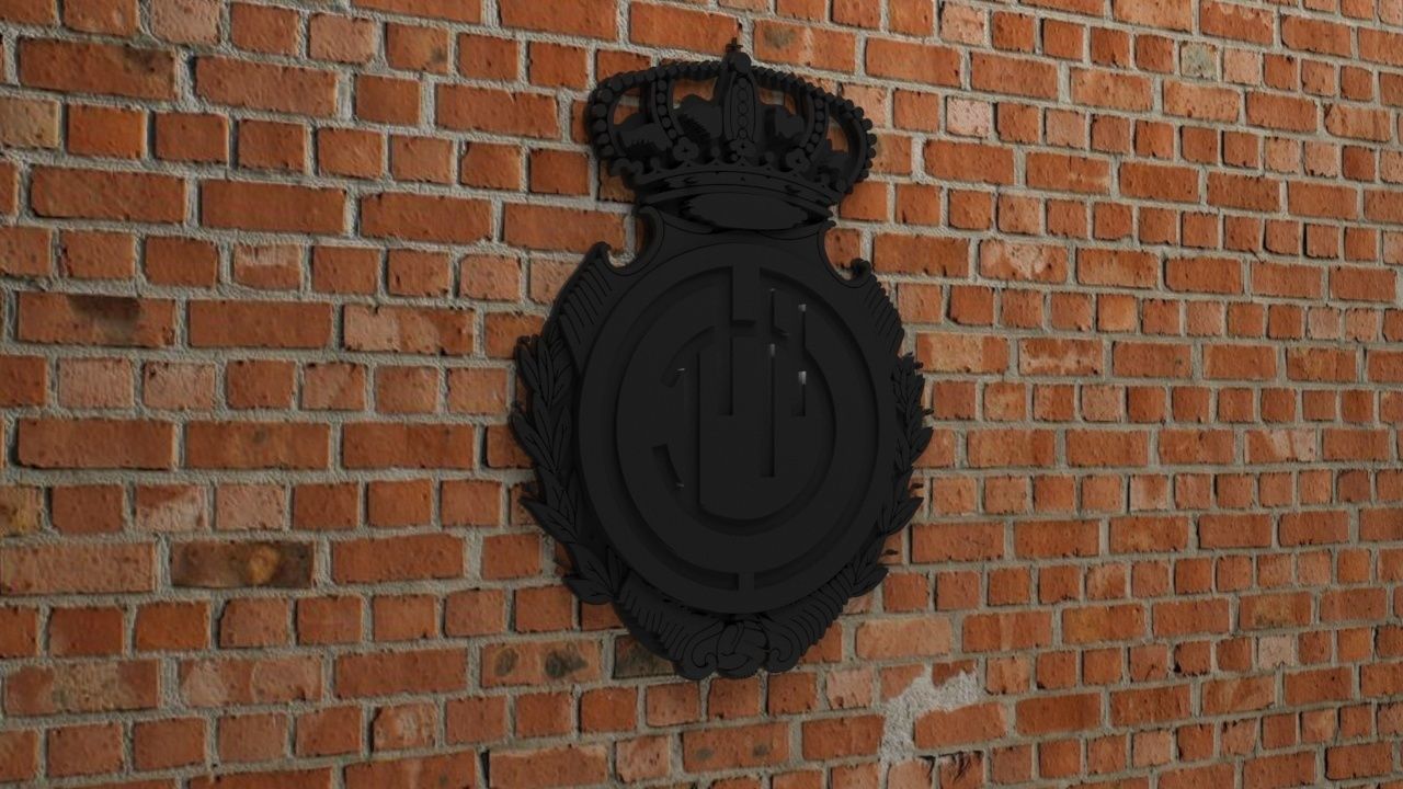 RCD Mallorca Logo 3D print model_2