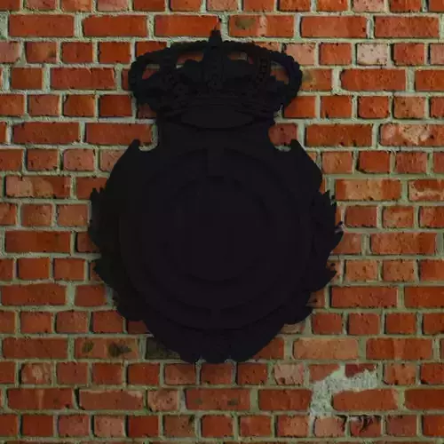 RCD Mallorca Logo 3D print model RCD Mallorca Logo 3D print model