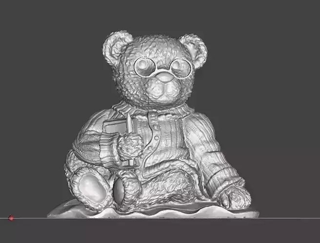 teddy bear book worm  door stop