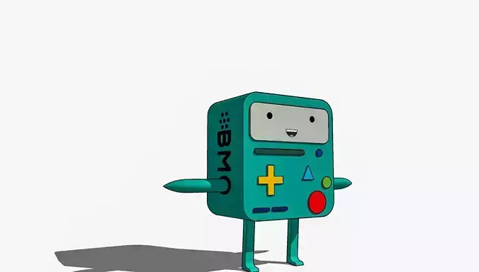 BMO Adventure Time 3D Model 3D model