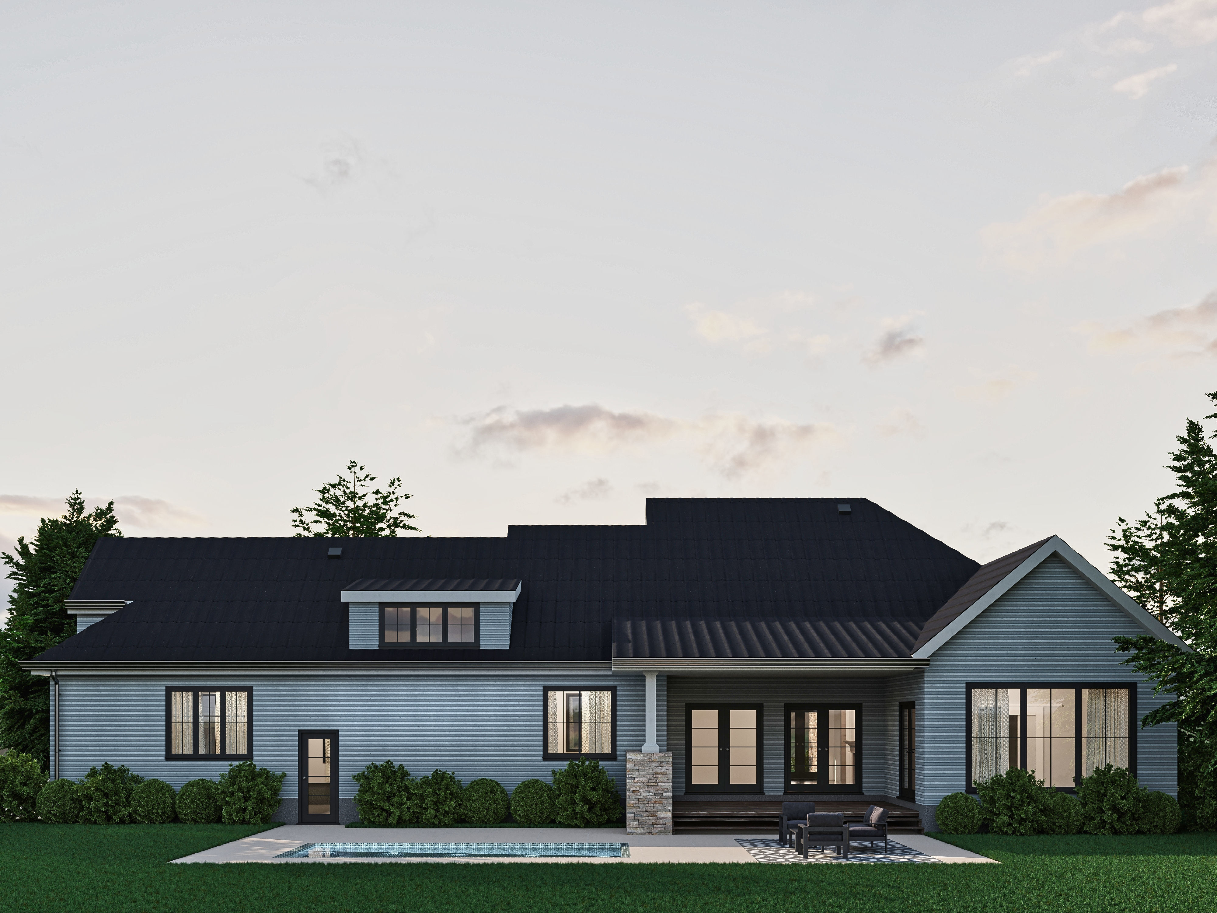 Residential-Building-vol-01-Plan Low-poly 3D model_5