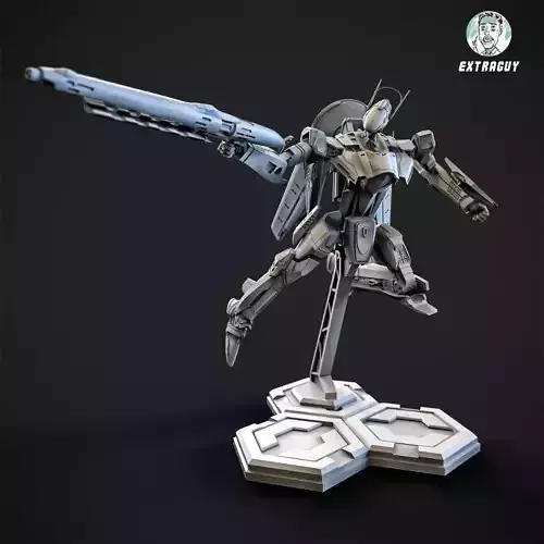 RXG-25 Combattroid 100mm Height 3D print model