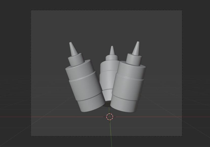 Food 3d Illustration Icon Pack-2  3D model_15