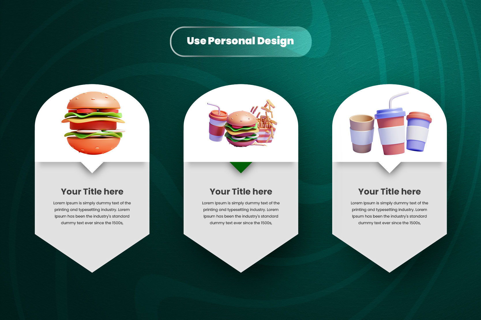 Food 3d Illustration Icon Pack-2  3D model_3