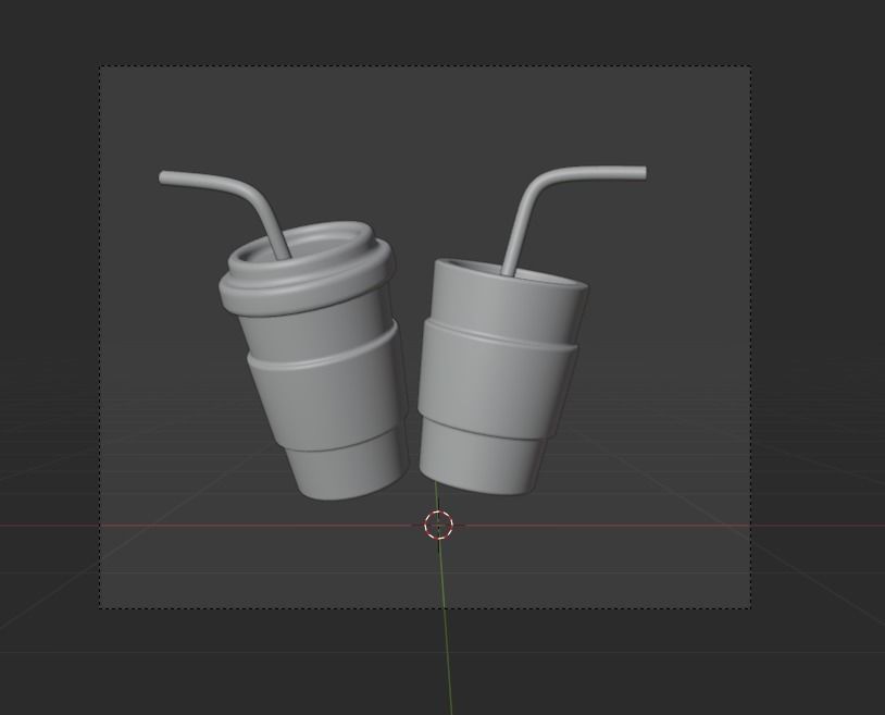 Food 3d Illustration Icon Pack-2  3D model_14