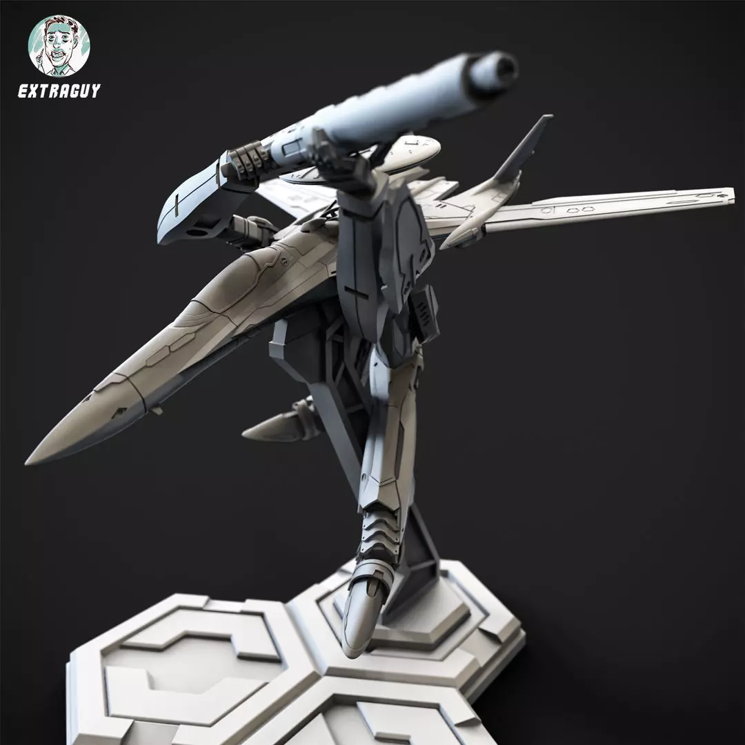 RXG-25 Tadpole 15mm scale 3D print model_0