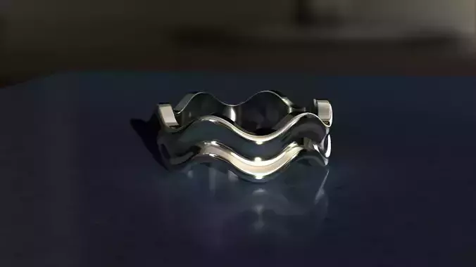 Wave Ring size 17