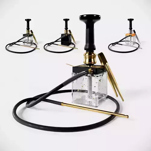 Hookah HOOB SubAtom 3D model