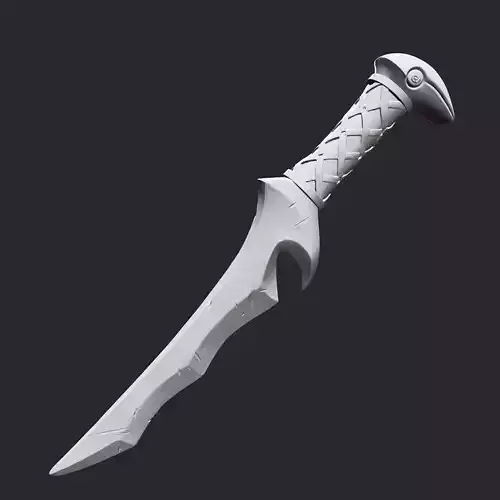 Fighting Dagger 3D print model