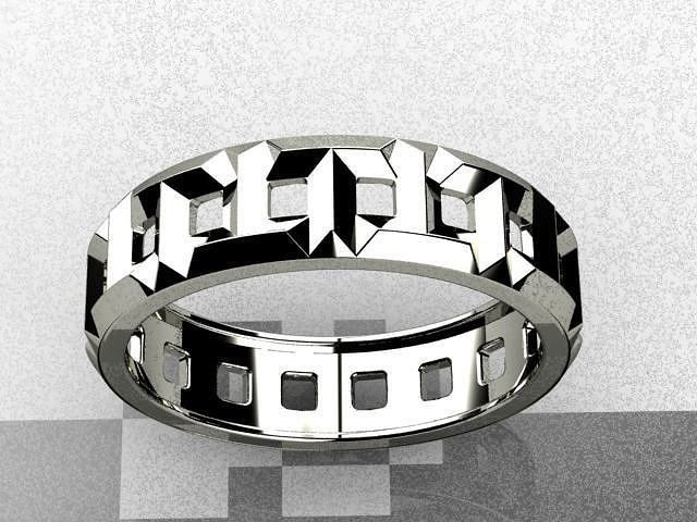 TIFFANY RING 3D print model