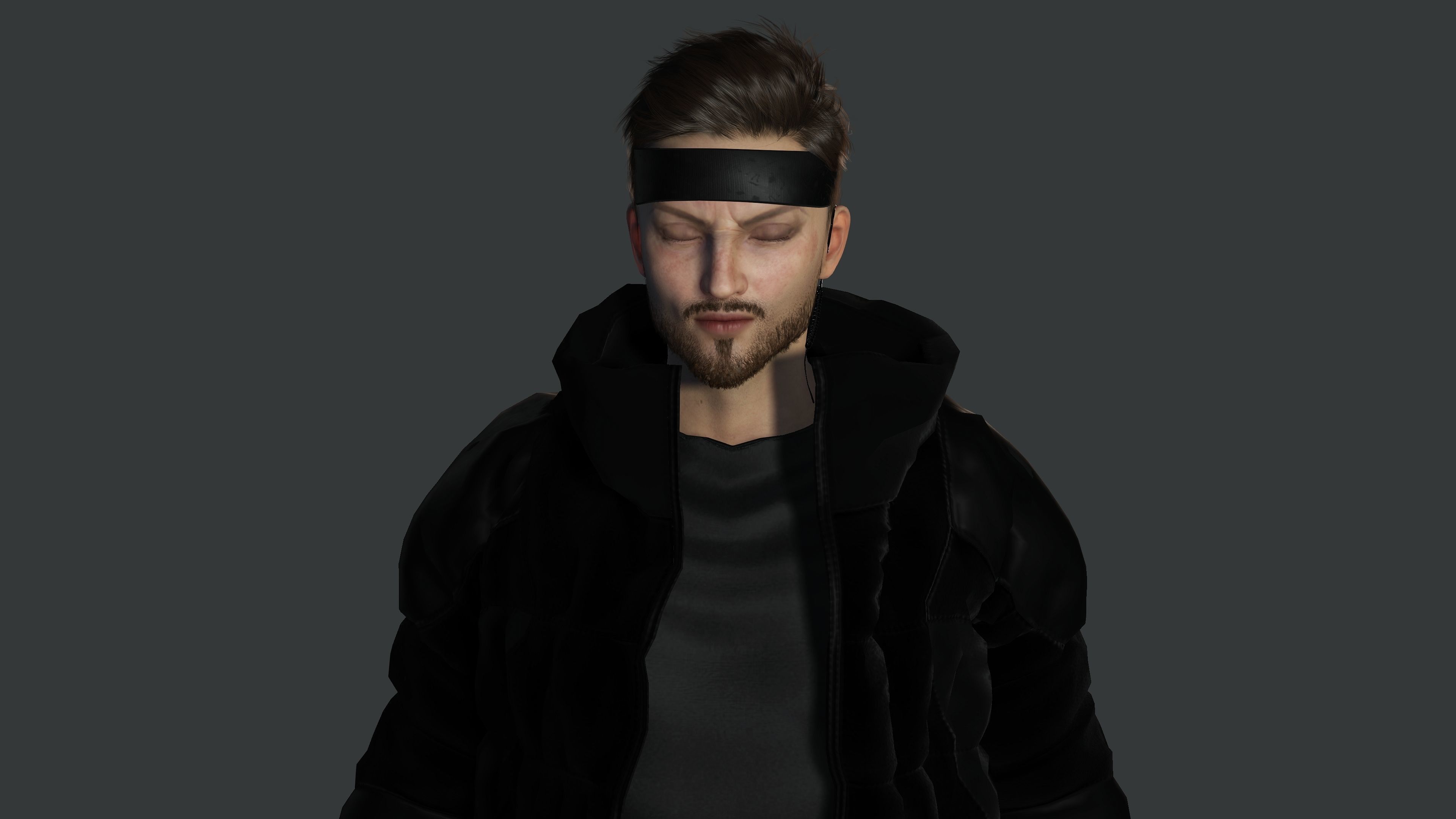 AAA 3D REALISTIC MALE CHARACTER - GUN SHOOTER MILITARY GTA WAR Low-poly 3D model_7