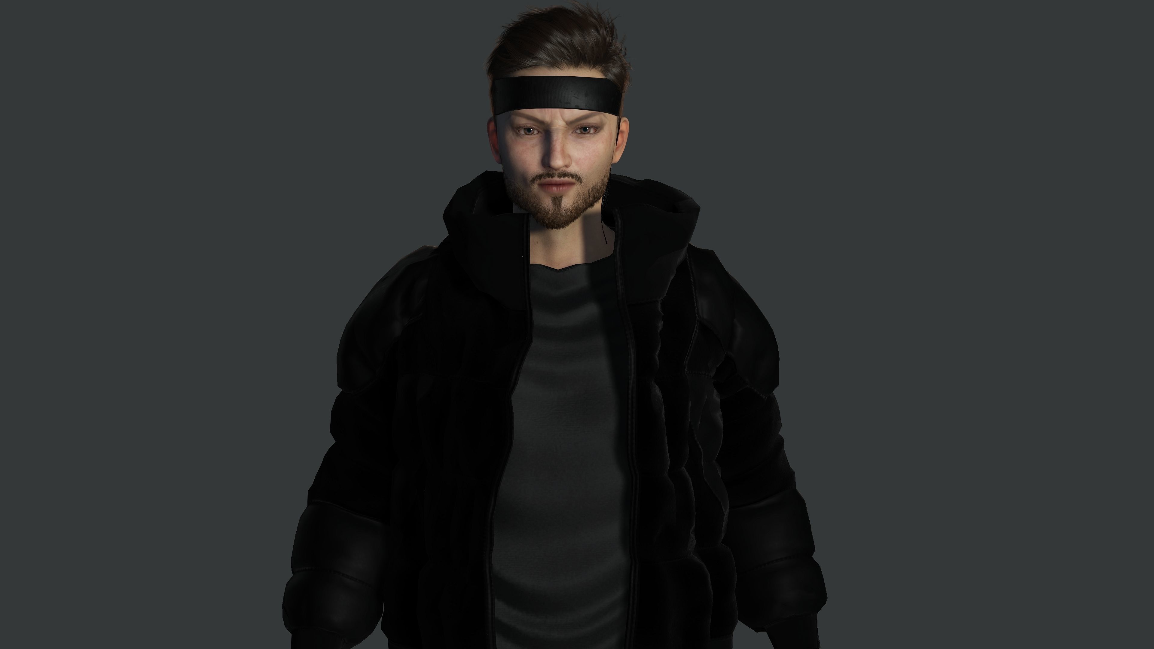 AAA 3D REALISTIC MALE CHARACTER - GUN SHOOTER MILITARY GTA WAR Low-poly 3D model_10