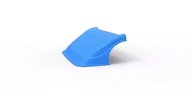 Nose for Dirt Modified Super stock car Scale 1 to 25